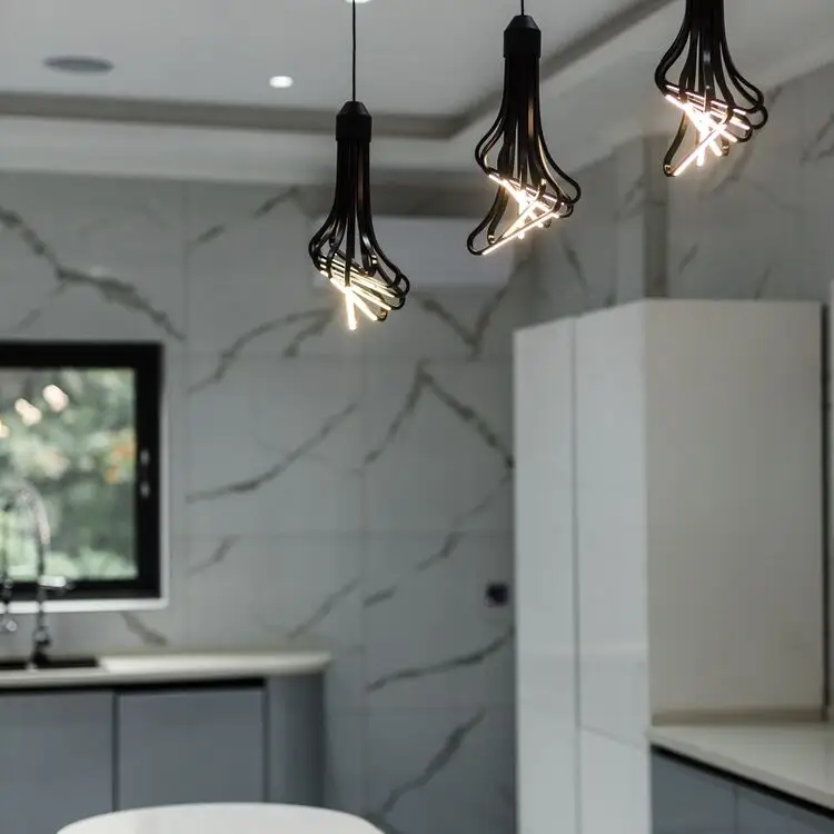 Image no. %!s(int=10) of a kitchen or bathroom with granite, marble or engineered stone. For demonstration purposes only.