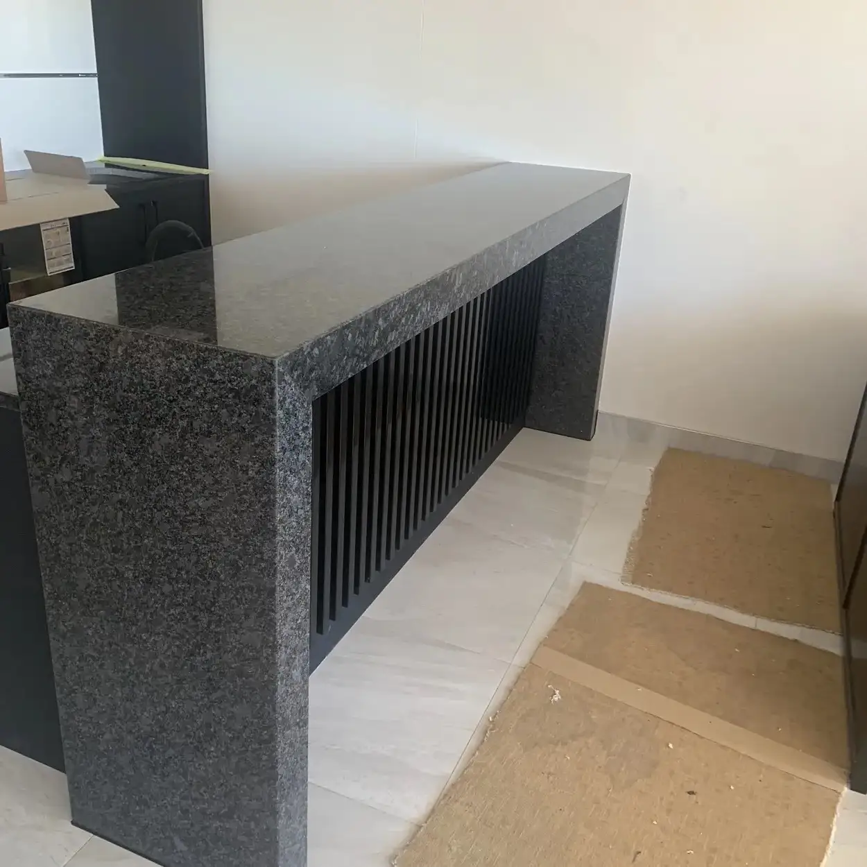 Image no. %!s(int=12) of a kitchen or bathroom with granite, marble or engineered stone. For demonstration purposes only.