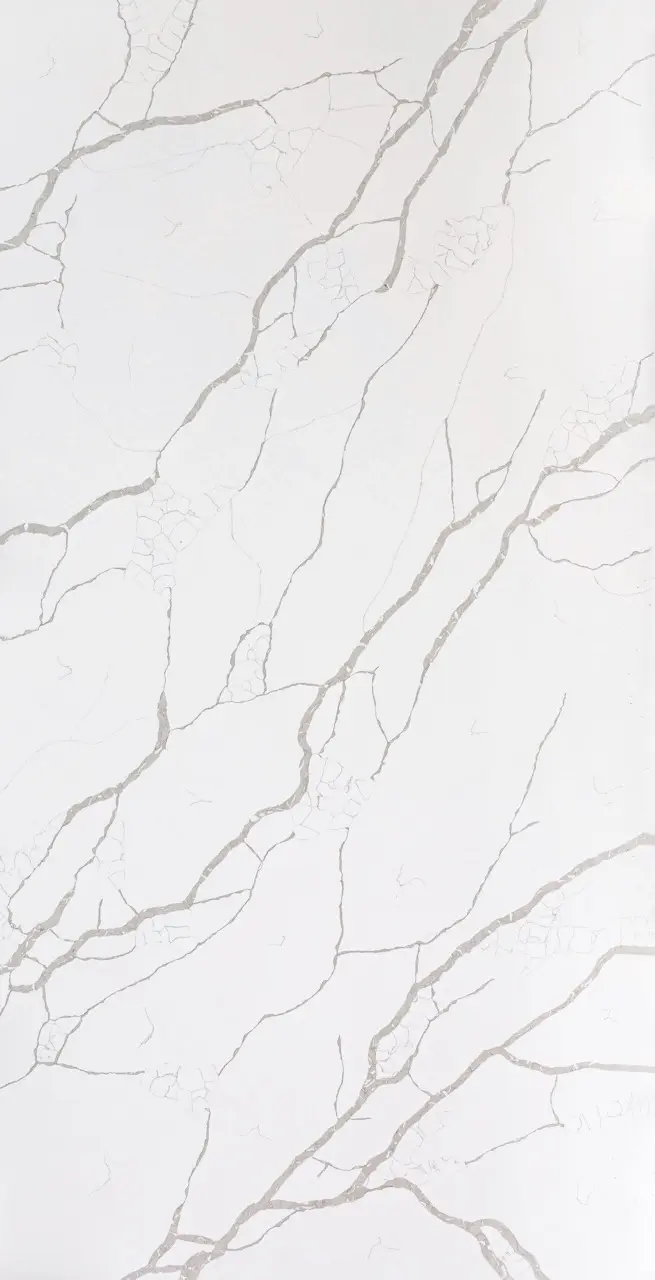 A colour way of Gen Surface called LS322 Calacatta Pako 1, it is supplied by Lavistone for SA Marble & Stone.